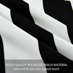 OCXIN Taie D'oreiller 30 X 50 Cm, Lot De 2 Taies D'oreiller à Rayures Douces Pour Canapé Chambre à Coucher Noir Blanc (noyau D'oreiller Non Inclus) 8 OCXIN Taie D'oreiller 30 X 50 Cm, Lot De 2 Taies D'oreiller à Rayures Douces Pour Canapé Chambre à Coucher Noir Blanc (noyau D'oreiller Non Inclus) -France Coussin et housse de coussin Soldes Boutique 66966376 4