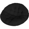 YIDOMDE Coussins Pour Chaises D'extérieur Coussin Pour Siège Rembourré Siège Pour Balançoire Hamac Hamac Rond Siège Pour Balançoire Siège Pour Balançoire Chaise Pour Oiseaux Matelas Suspendu Matelas Suspendu Matelas Rond Pour La Maison-Noir 60*60CM