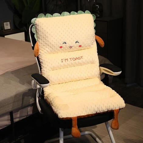 WIAN 100*45 Cm Coussin De Siège Et Dossier Intégré Bureau Sédentaire Taille Soutien étudiant Dortoir Chaise Bout à Bout Coussin Siège Coussin 2 WIAN 100*45 Cm Coussin De Siège Et Dossier Intégré Bureau Sédentaire Taille Soutien étudiant Dortoir Chaise Bout à Bout Coussin Siège Coussin – Image 2