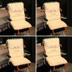 WIAN 100*45 Cm Coussin De Siège Et Dossier Intégré Bureau Sédentaire Taille Soutien étudiant Dortoir Chaise Bout à Bout Coussin Siège Coussin 7 WIAN 100*45 Cm Coussin De Siège Et Dossier Intégré Bureau Sédentaire Taille Soutien étudiant Dortoir Chaise Bout à Bout Coussin Siège Coussin -France Coussin et housse de coussin Soldes Boutique 67314828 3