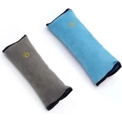 DONTODENT Coussin De Ceinture De Sécurité De Voiture, Idéal Comme Oreiller De Soutien De La Tête, Oreiller D'épaule De Ceinture De Sécurité De Voiture Pour Enfantgris - Gris Bleu