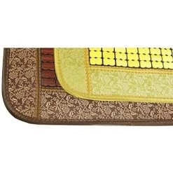 ENLENK Coussin D'Assise Rembourré Vin Rouge Galette De Siège Coussin De Chaise, Galette De Chaise, Bambou + Coton 45x45 Cm,Yellow 7 ENLENK Coussin D'Assise Rembourré Vin Rouge Galette De Siège Coussin De Chaise, Galette De Chaise, Bambou + Coton 45x45 Cm,Yellow -France Coussin et housse de coussin Soldes Boutique 67679020 3