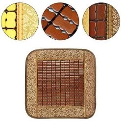 ENLENK Coussin D'Assise Rembourré Vin Rouge Galette De Siège Coussin De Chaise, Galette De Chaise, Bambou + Coton 45x45 Cm,Yellow 9 ENLENK Coussin D'Assise Rembourré Vin Rouge Galette De Siège Coussin De Chaise, Galette De Chaise, Bambou + Coton 45x45 Cm,Yellow -France Coussin et housse de coussin Soldes Boutique 67679020 5