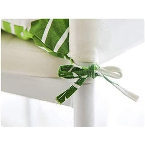 ENLENK 1 Coussin De Chaise - 40 X 40 Cm - Coussin De Chaise De Jardin, Balcon, Terrasse (rond, B) 2 ENLENK 1 Coussin De Chaise - 40 X 40 Cm - Coussin De Chaise De Jardin, Balcon, Terrasse (rond, B) – Image 2