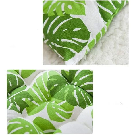 ENLENK 1 Coussin De Chaise - 40 X 40 Cm - Coussin De Chaise De Jardin, Balcon, Terrasse (rond, B) 3 ENLENK 1 Coussin De Chaise - 40 X 40 Cm - Coussin De Chaise De Jardin, Balcon, Terrasse (rond, B) – Image 3