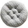 FLYME Coussin De Siège Rond Coussin De Siège Respirant, Coussin De Siège Tatami En Frêne, Adapté à L'intérieur