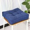 GRID COOL Coussins épais Pour Siège De Chaise, Coussins De Chaise Doux Pour Salle à Manger, Coussins De Chaise D'intérieur Et D'extérieur Pour Jardin, Bureau à Domicile (45 X 45 Cm, Bleu)