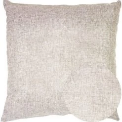ENJOY HOME Coussin Déhoussable NATTE 40 X 40 Cm Polyester - BEIGE ECRU