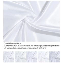 SUPERSELLER Mobilier D'intérieur Taies D'oreiller En Satin De Soie Doux Pour Les Cheveux Et La Peau, Taie D'oreiller En Soie Simulée Lavable - Blanc - 20po * 26po - 2PCS 8 SUPERSELLER Mobilier D'intérieur Taies D'oreiller En Satin De Soie Doux Pour Les Cheveux Et La Peau, Taie D'oreiller En Soie Simulée Lavable - Blanc - 20po * 26po - 2PCS -France Coussin et housse de coussin Soldes Boutique 68200332 4
