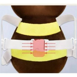 Oreiller Doux De Sécurité Pour Coussin De Tête Anti-chute Pour Bébé En Flanelle Marron HANBING -France Coussin et housse de coussin Soldes Boutique 68323986 4