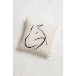 Lot De 2 Housses De Coussin Carrées En Coton (45x45 Cm) Colanna SKLUM Coton - Beige Lin -France Coussin et housse de coussin Soldes Boutique 68411858 4