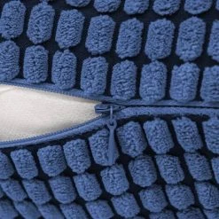 Jeu De Coussin 2 Pcs Velours 40 X 60 Cm Bleu VidaXL 9 Jeu De Coussin 2 Pcs Velours 40 X 60 Cm Bleu VidaXL -France Coussin et housse de coussin Soldes Boutique 8564331 5