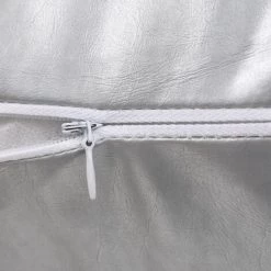 Jeu De Coussin 2 Pcs PU 40 X 60 Cm Argenté VidaXL 8 Jeu De Coussin 2 Pcs PU 40 X 60 Cm Argenté VidaXL -France Coussin et housse de coussin Soldes Boutique 8564346 4