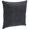 Atmosphera - Coussin Déhoussable En Coton Gris Foncé 38 X 38 Cm - Gris Foncé