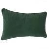 Atmosphera - Coussin Déhoussable Vert 30 X 50 Cm - Emeraude