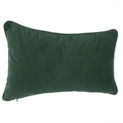 Atmosphera - Coussin Déhoussable Vert 30 X 50 Cm - Emeraude